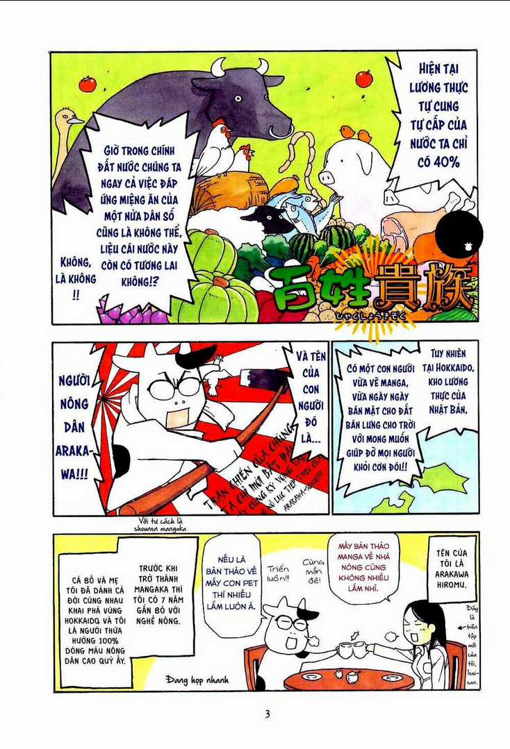 Quý Tộc Nhà Nông - Chapter 1 - Trang 8