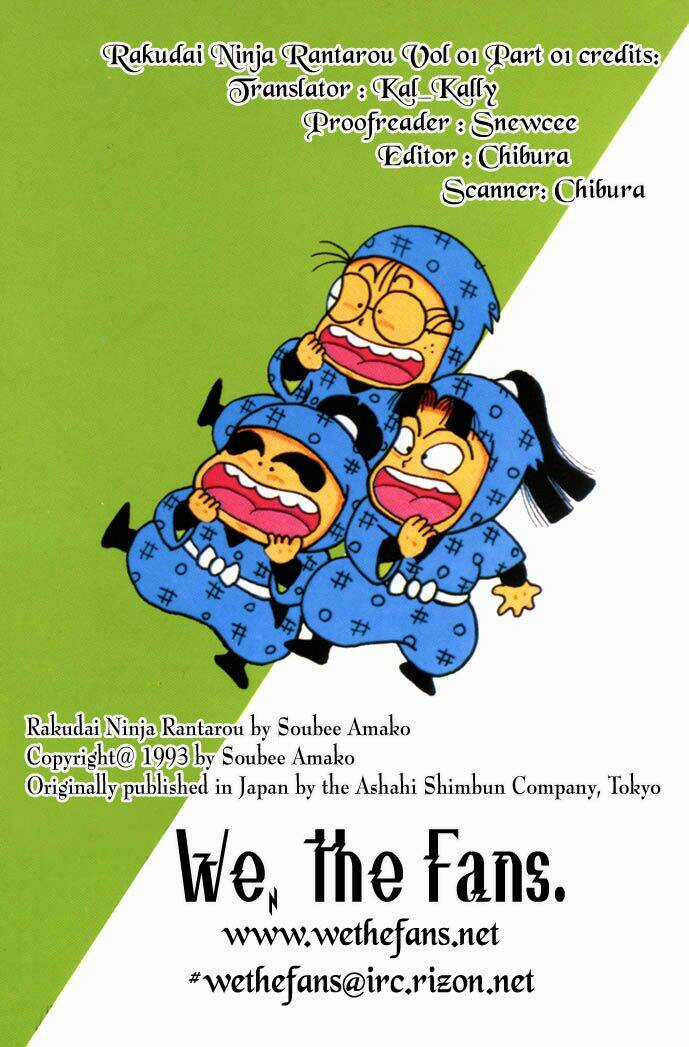 Rakudai Ninja Rantarou - Chapter 1 - Trang 11