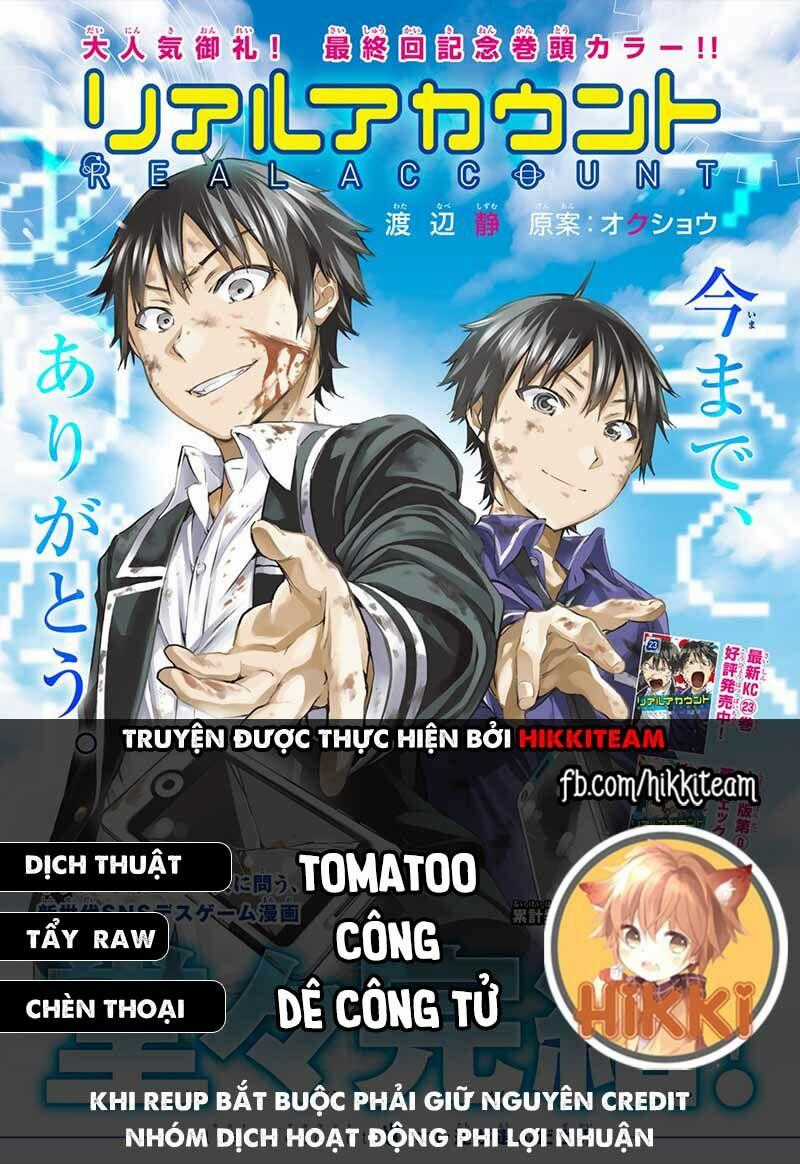 Real Account Ii - Chapter 172 - Trang 1