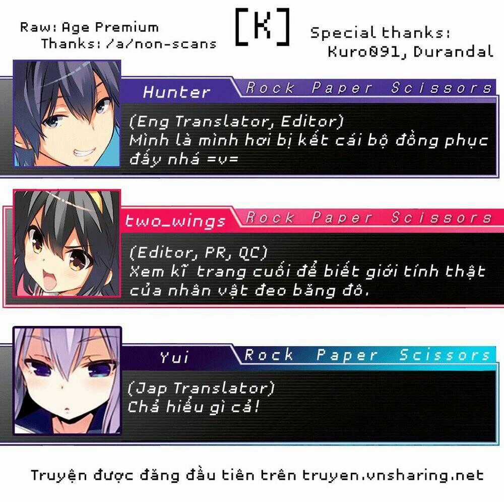 Rock Paper Scissors - Chapter 4 - Trang 1