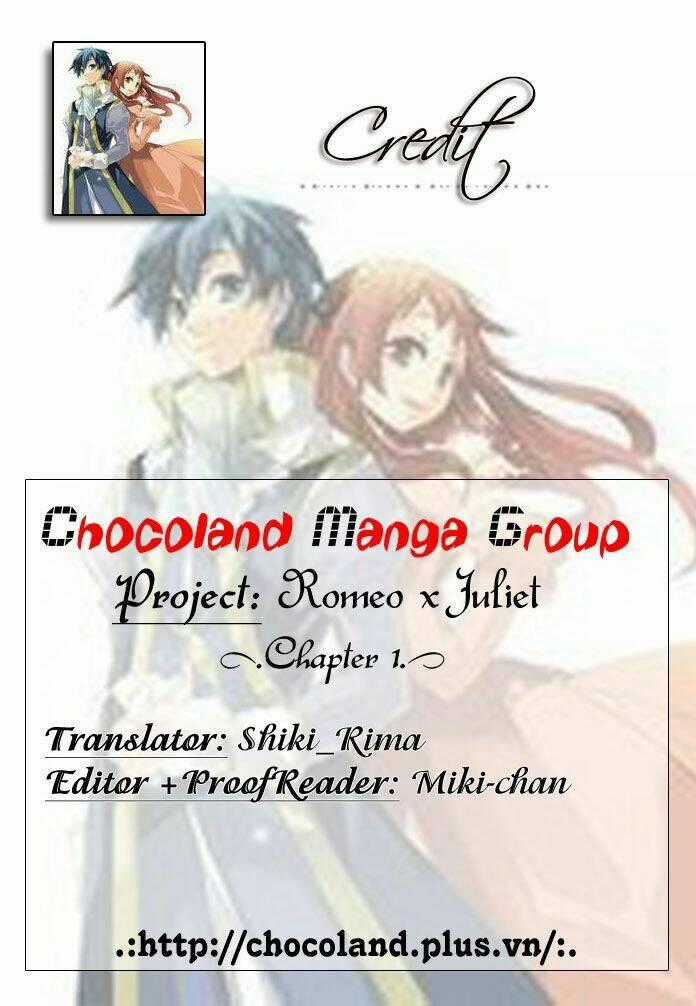 Romeo x Juliet - Chapter 1 - Trang 1