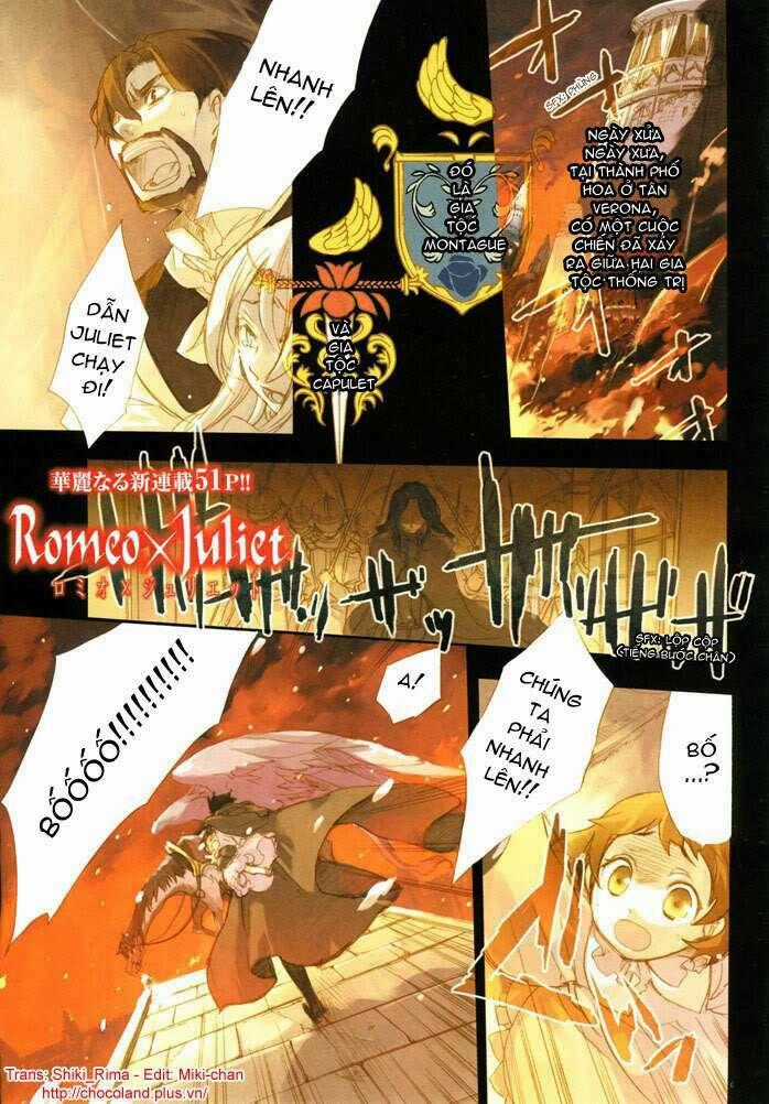 Romeo x Juliet - Chapter 1 - Trang 2