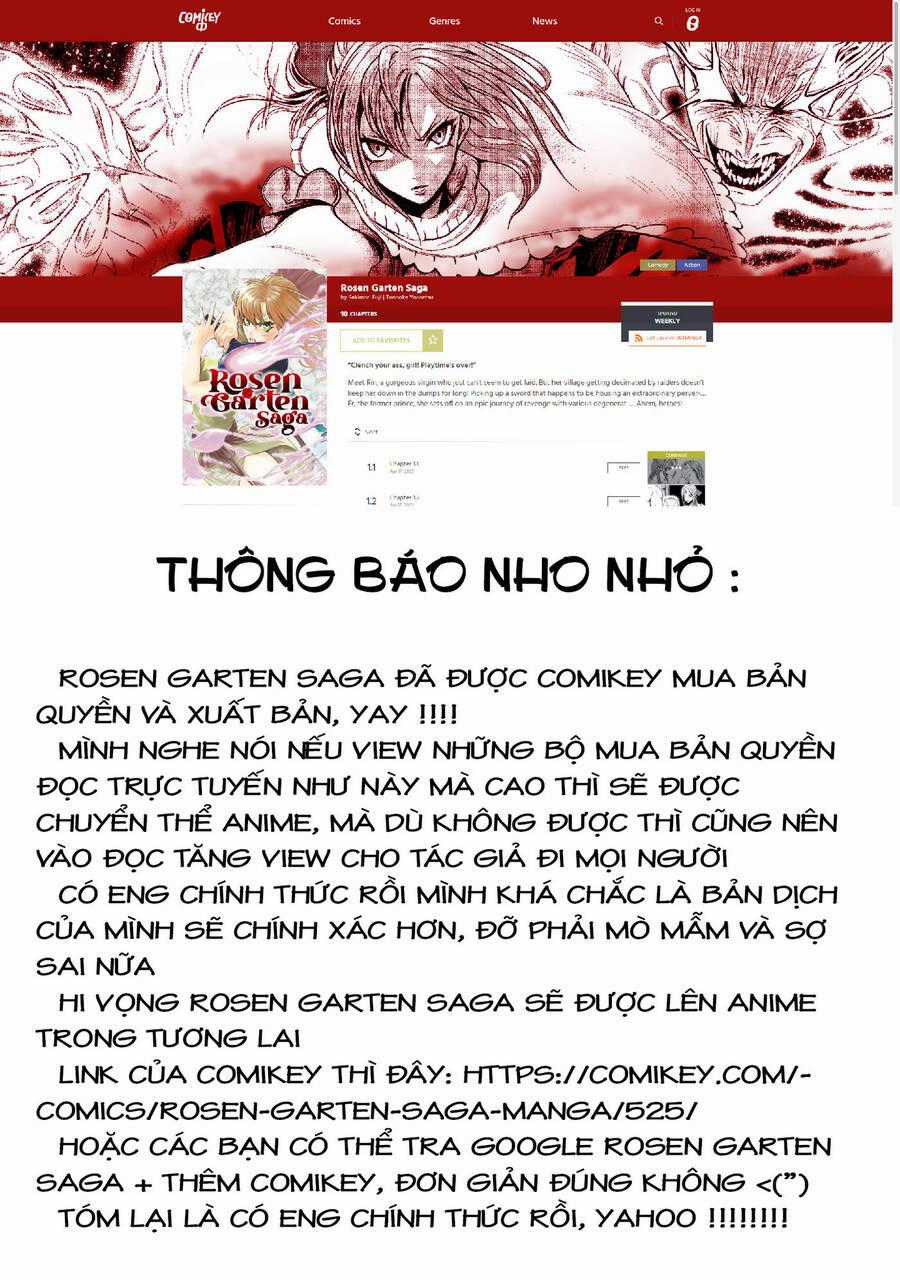 Rosen Garten Saga - Chapter 43 - Trang 1