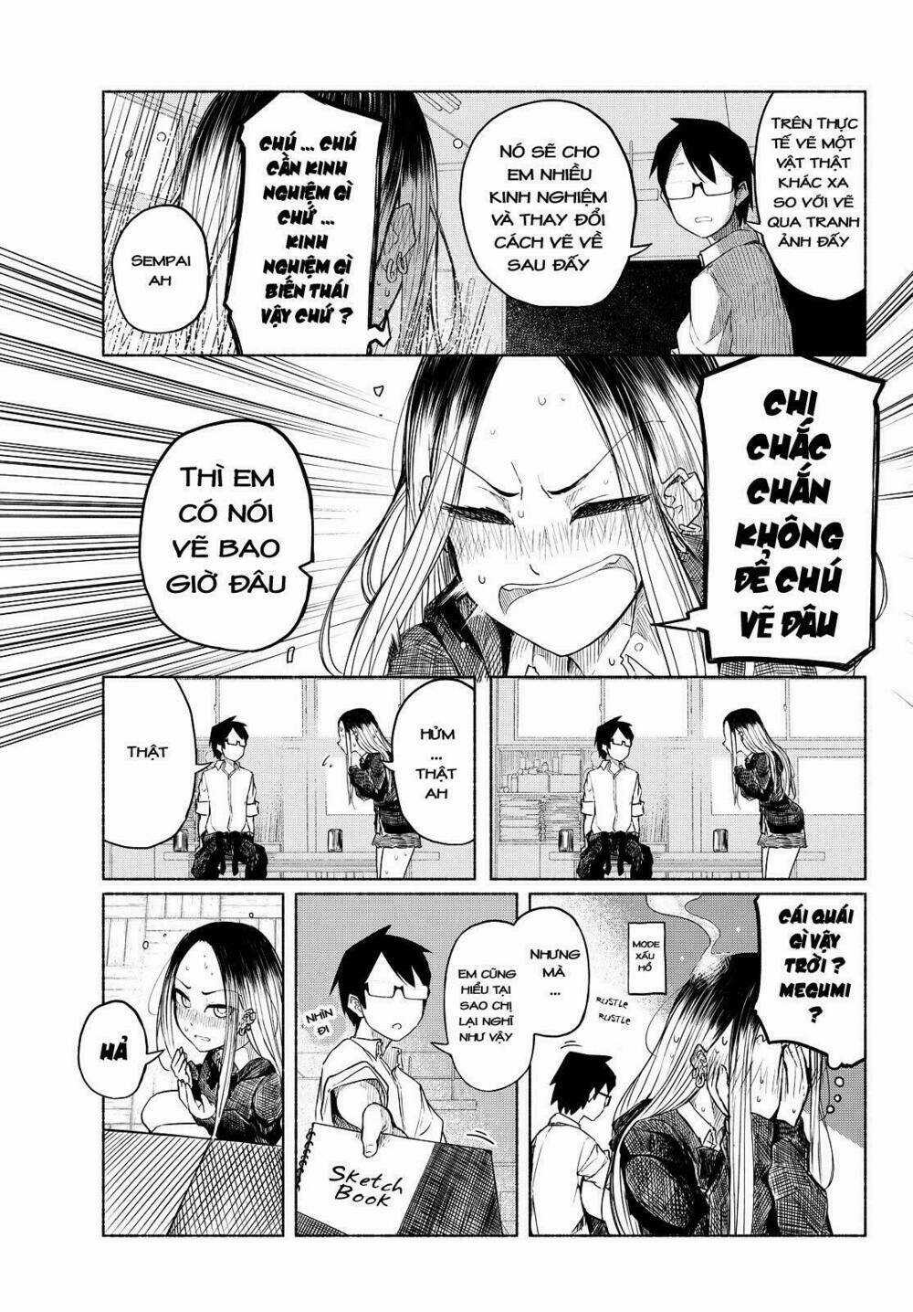 Rough Sketch Senpai - Chapter 4 - Trang 8