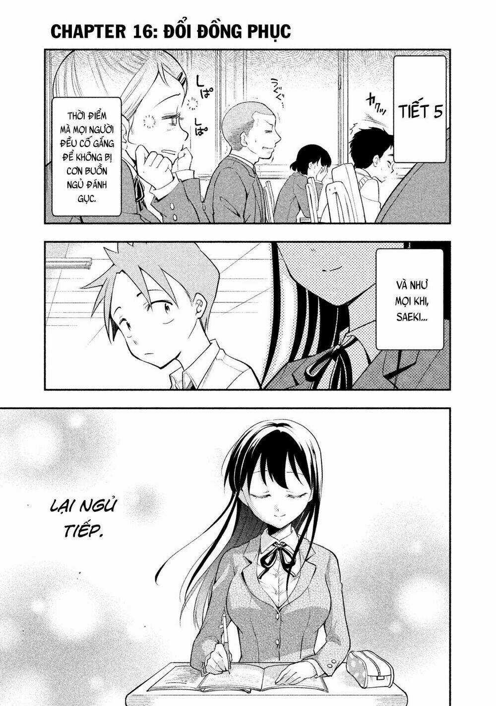 Saeki-San Wa Nemutteru - Chapter 16 - Trang 2