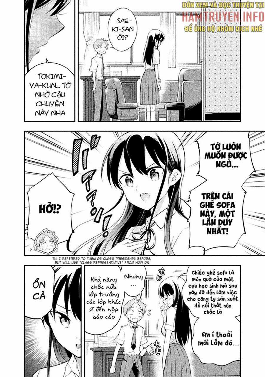 Saeki-San Wa Nemutteru - Chapter 27 - Trang 4