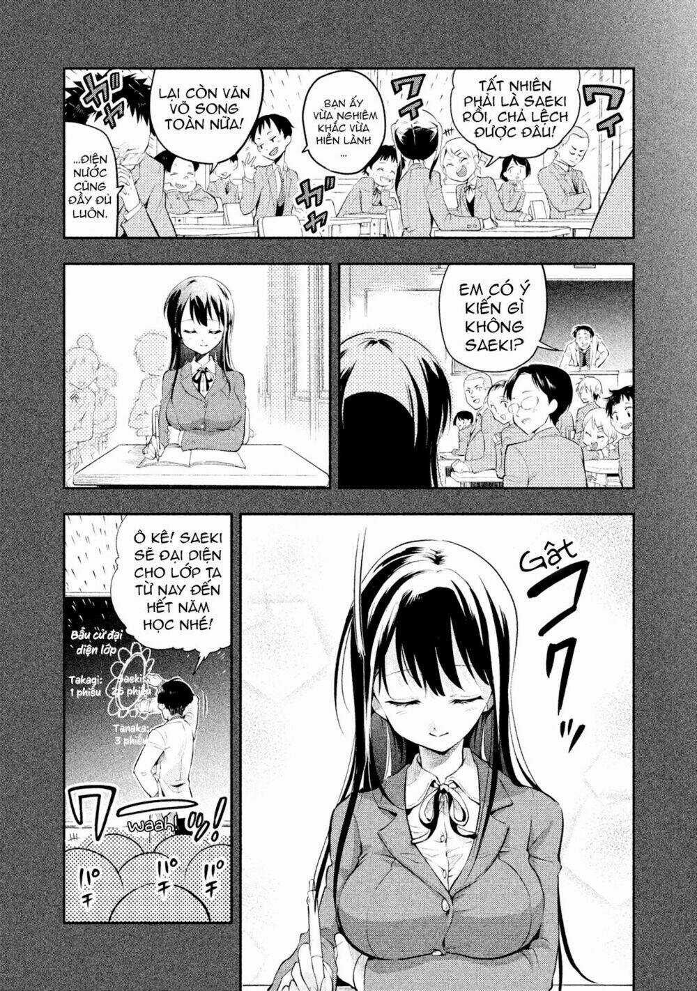 Saeki-San Wa Nemutteru - Chapter 3 - Trang 10