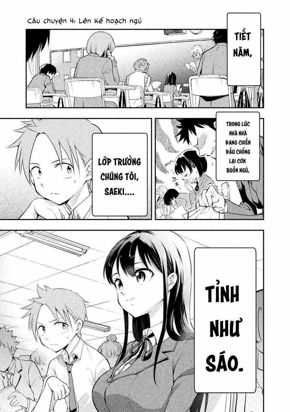 Saeki-San Wa Nemutteru - Chapter 4 - Trang 3