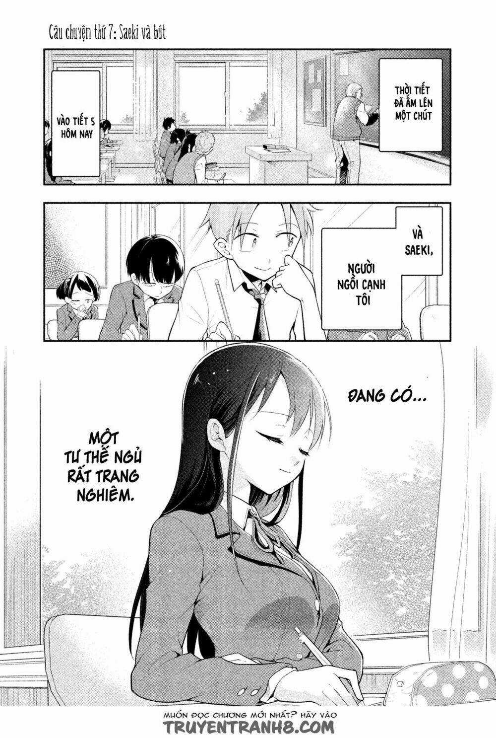 Saeki-San Wa Nemutteru - Chapter 7 - Trang 3