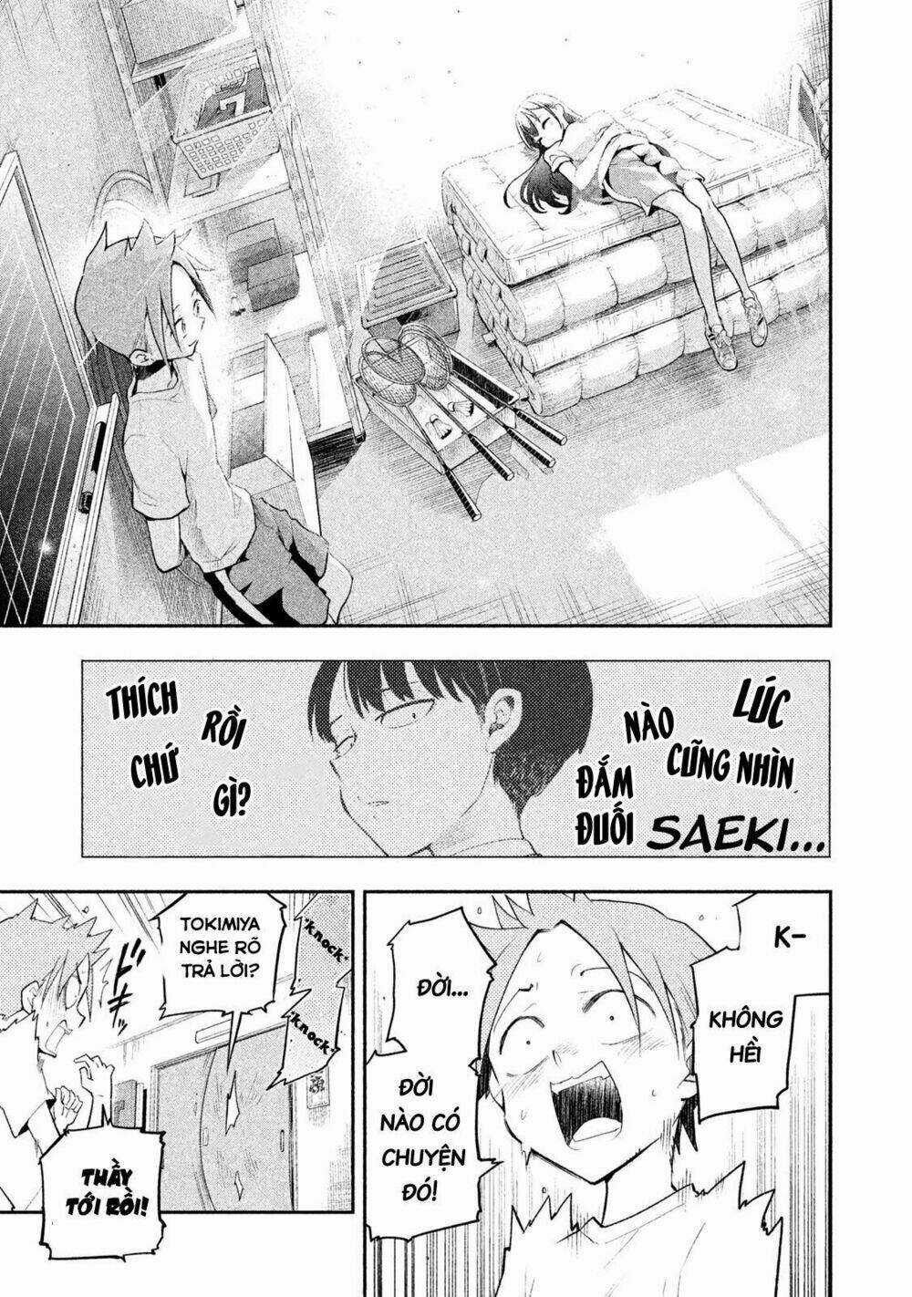 Saeki-San Wa Nemutteru - Chapter 8 - Trang 17