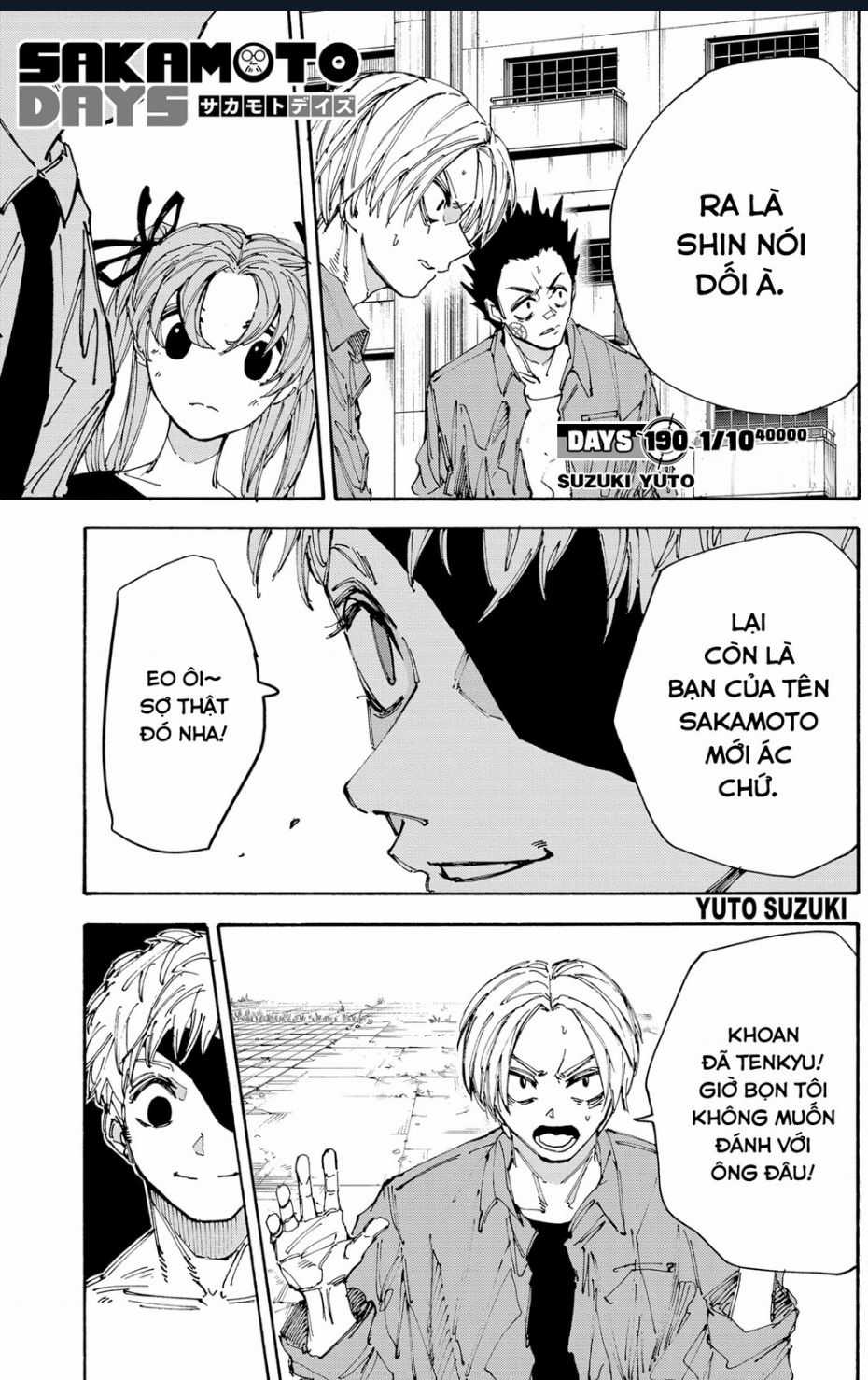 Sakamoto Days - Chapter 190 - Trang 3