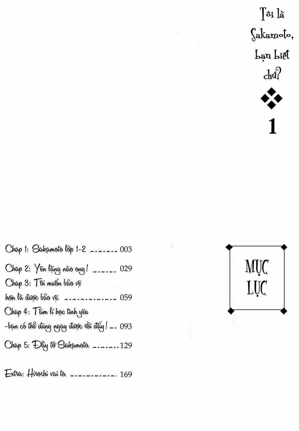 Sakamoto desu ga? - Chapter 1 - Trang 6