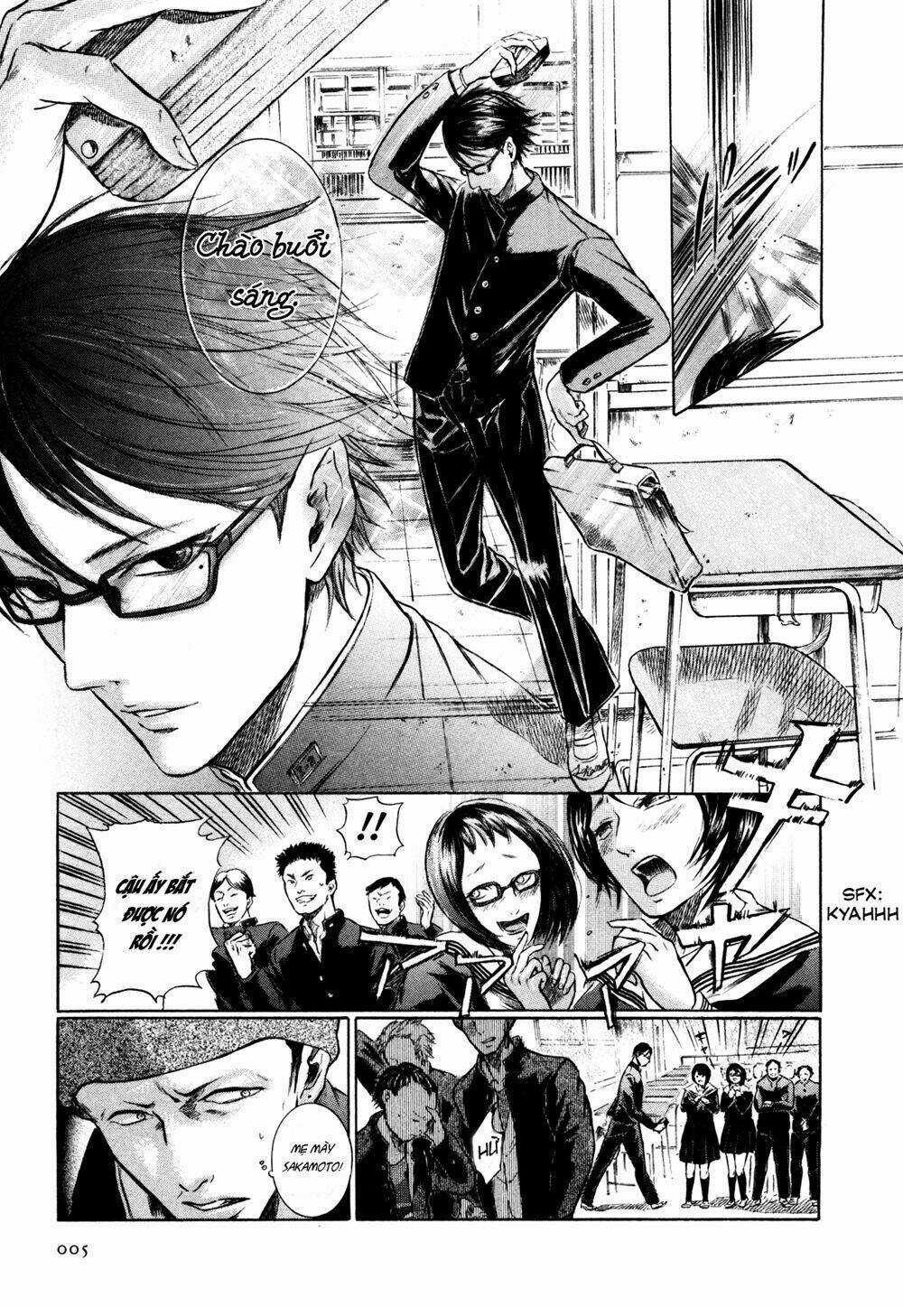 Sakamoto desu ga? - Chapter 1 - Trang 9