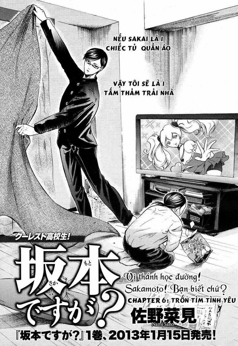 Sakamoto desu ga? - Chapter 6 - Trang 3