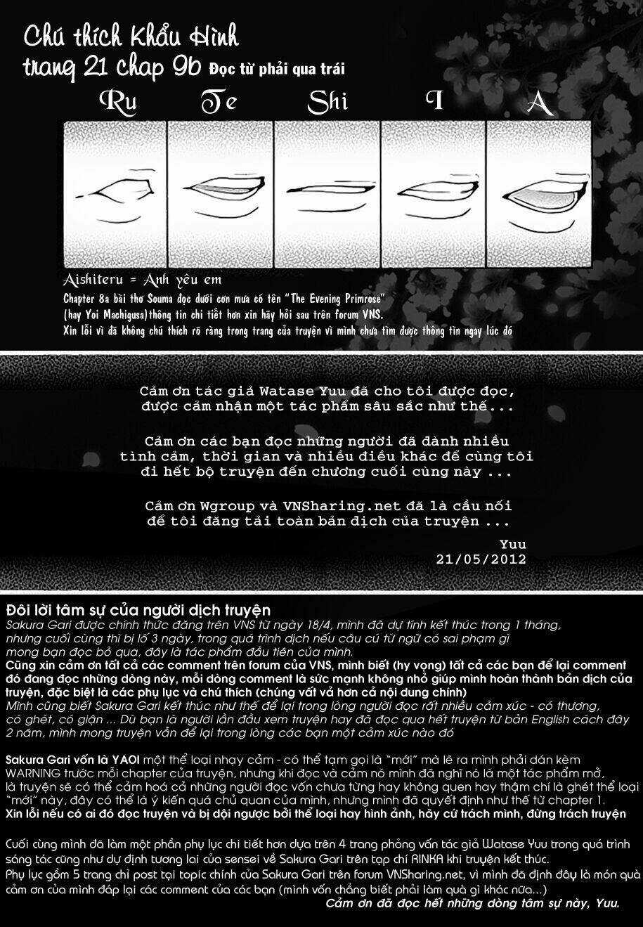 Sakura Gari - Chapter 9.2 - Trang 55