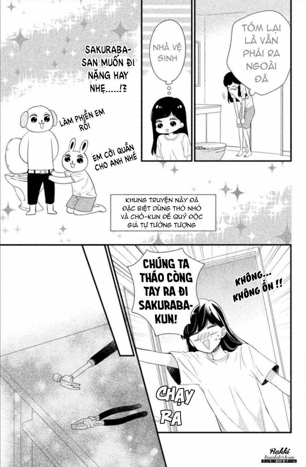 Sakuraba-San Wa Tomaranai! - Chapter 6 - Trang 8