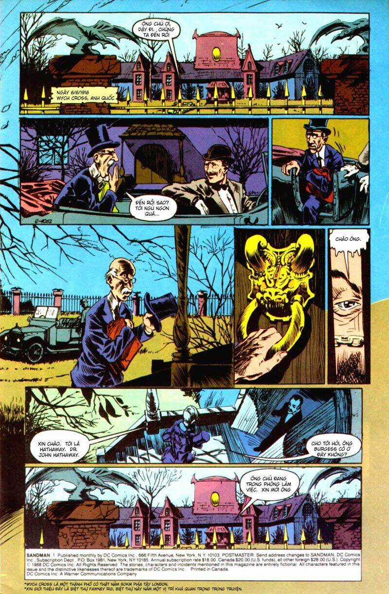 Sandman - Chapter 1 - Trang 2