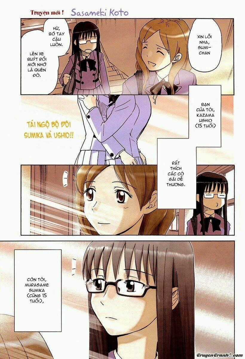 Sasameki Koto - Chapter 3 - Trang 1