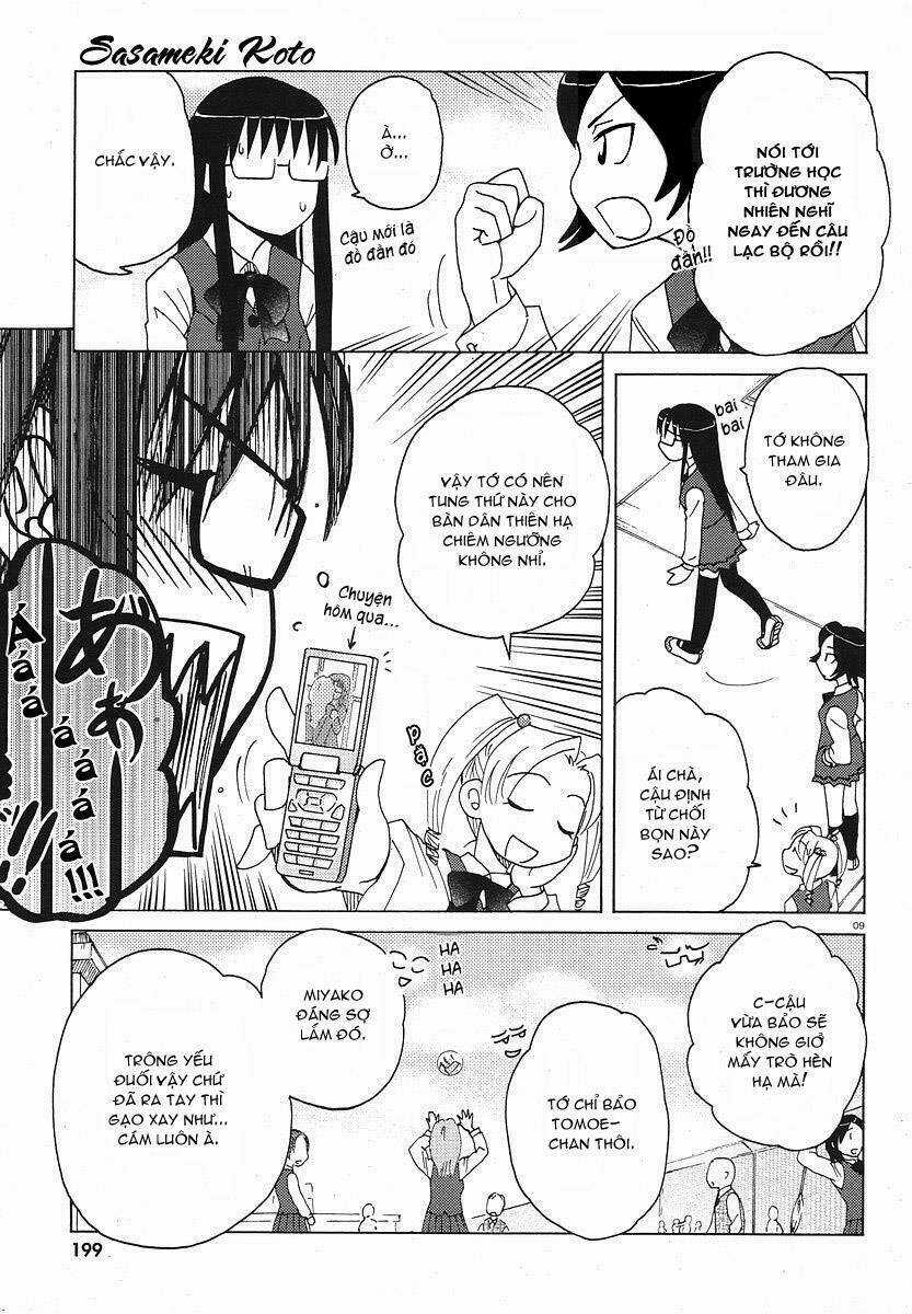 Sasameki Koto - Chapter 4 - Trang 9