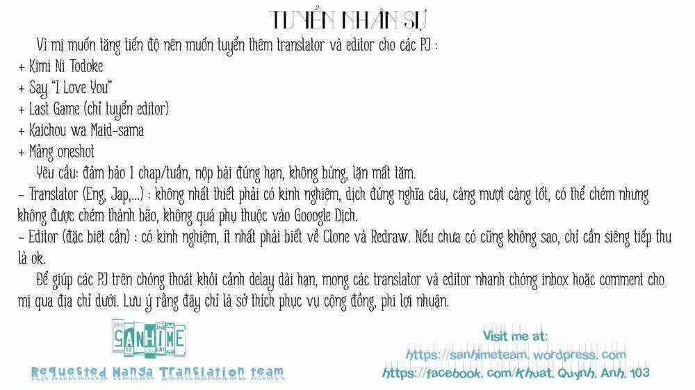 Say I Love You - Chapter 21 - Trang 1