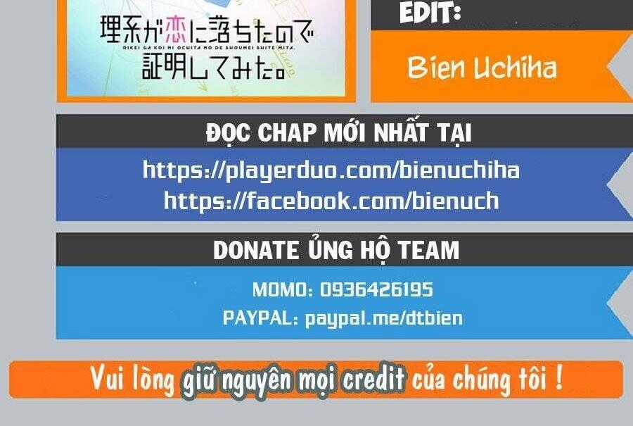 Science Fall In Love! - Chapter 17.5 - Trang 1