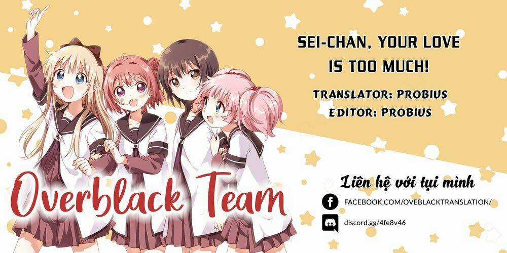 Sei-Chan, Your Love Is Too Much! - Chapter 13 - Trang 2
