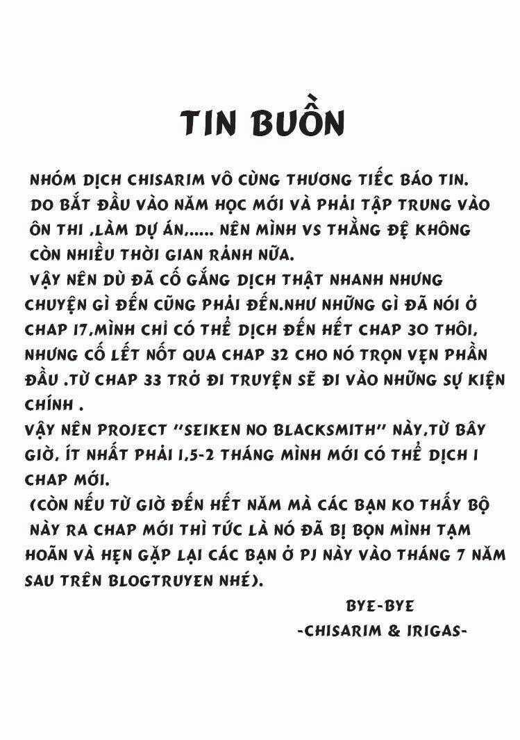 Seiken No Blacksmith - Chapter 32 - Trang 36