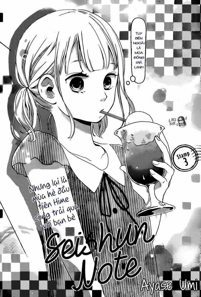 Seishun Note - Chapter 3 - Trang 1