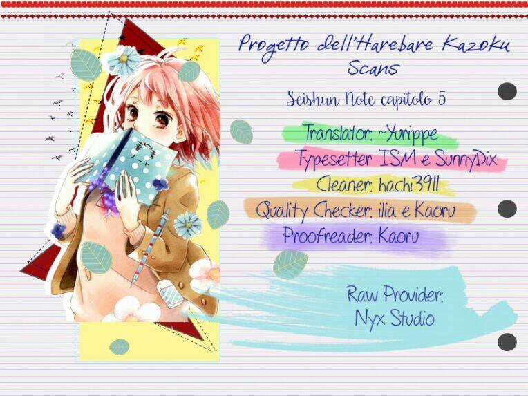 Seishun Note - Chapter 5 - Trang 3