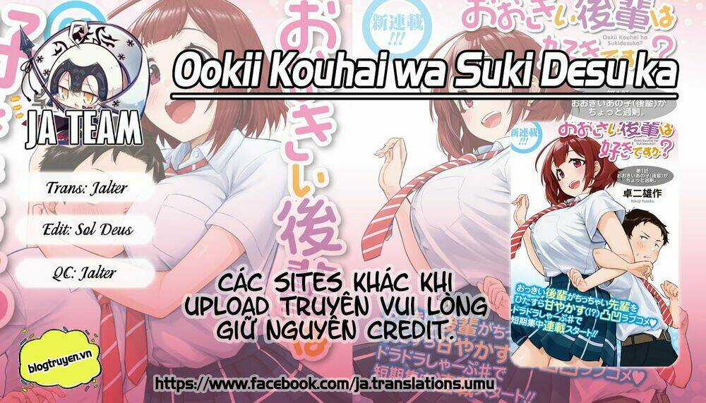 Senpai Có Thích Đàn Em Bb (Big Boobs) - Chapter 21 - Trang 1