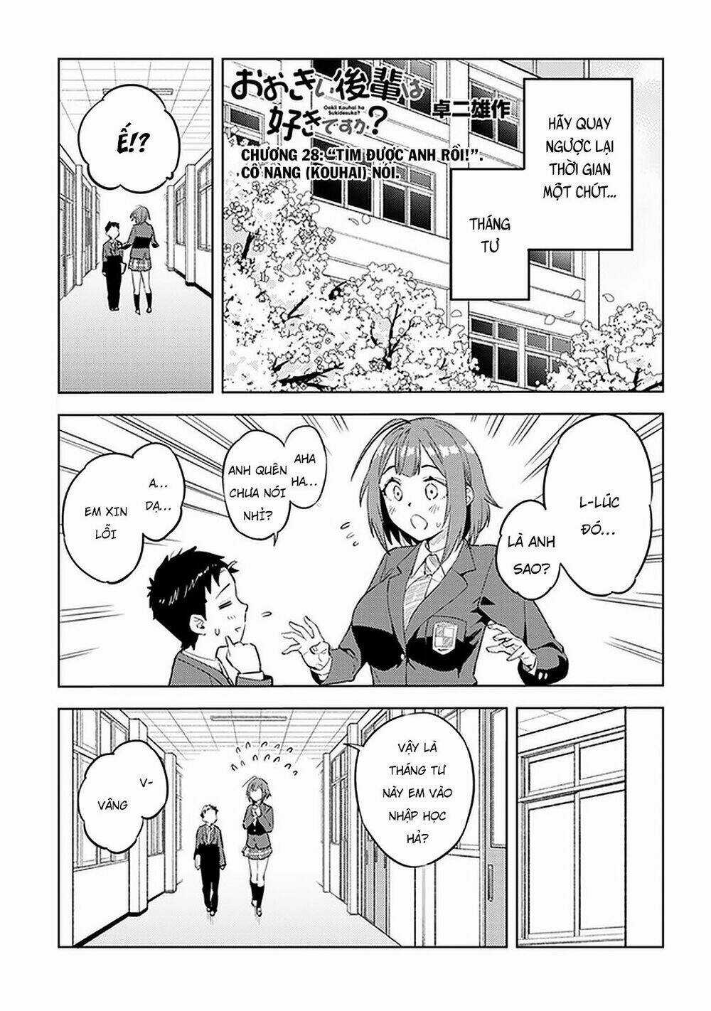 Senpai Có Thích Đàn Em Bb (Big Boobs) - Chapter 28 - Trang 2