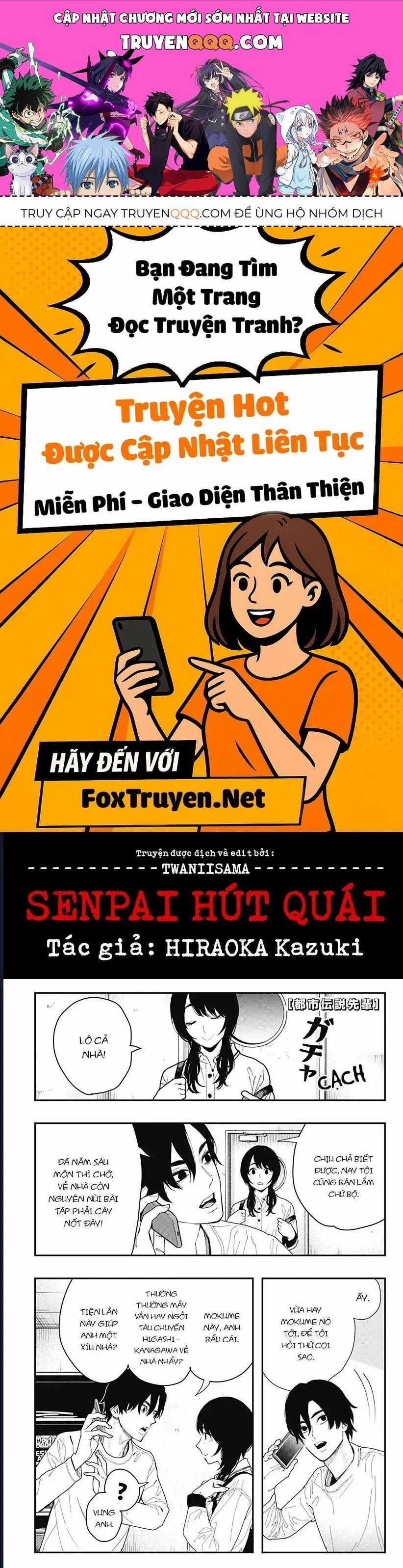 Senpai Hút Quái - Chapter 11 - Trang 1