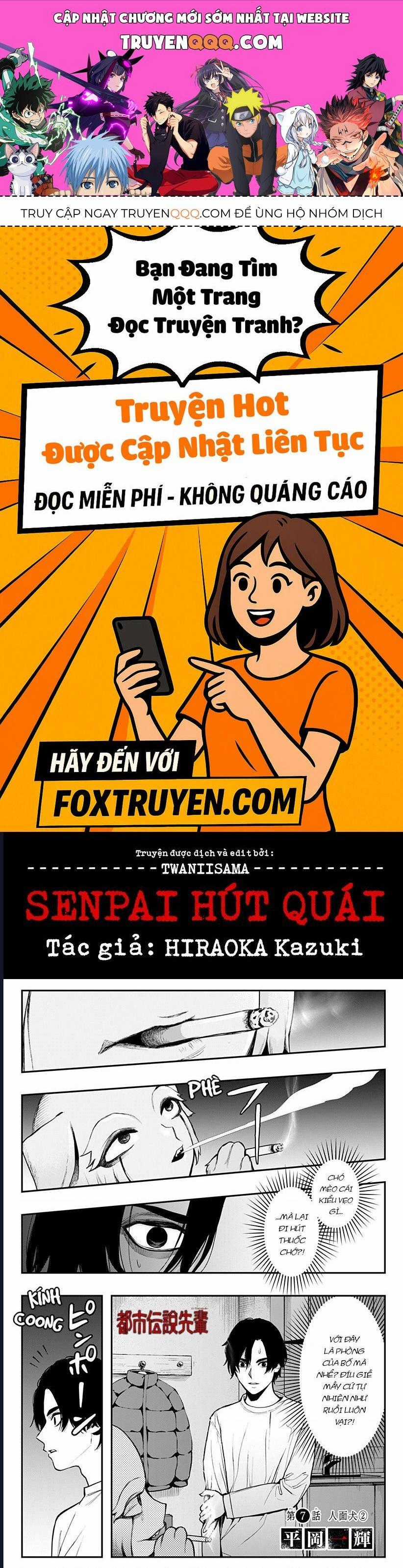 Senpai Hút Quái - Chapter 7 - Trang 1
