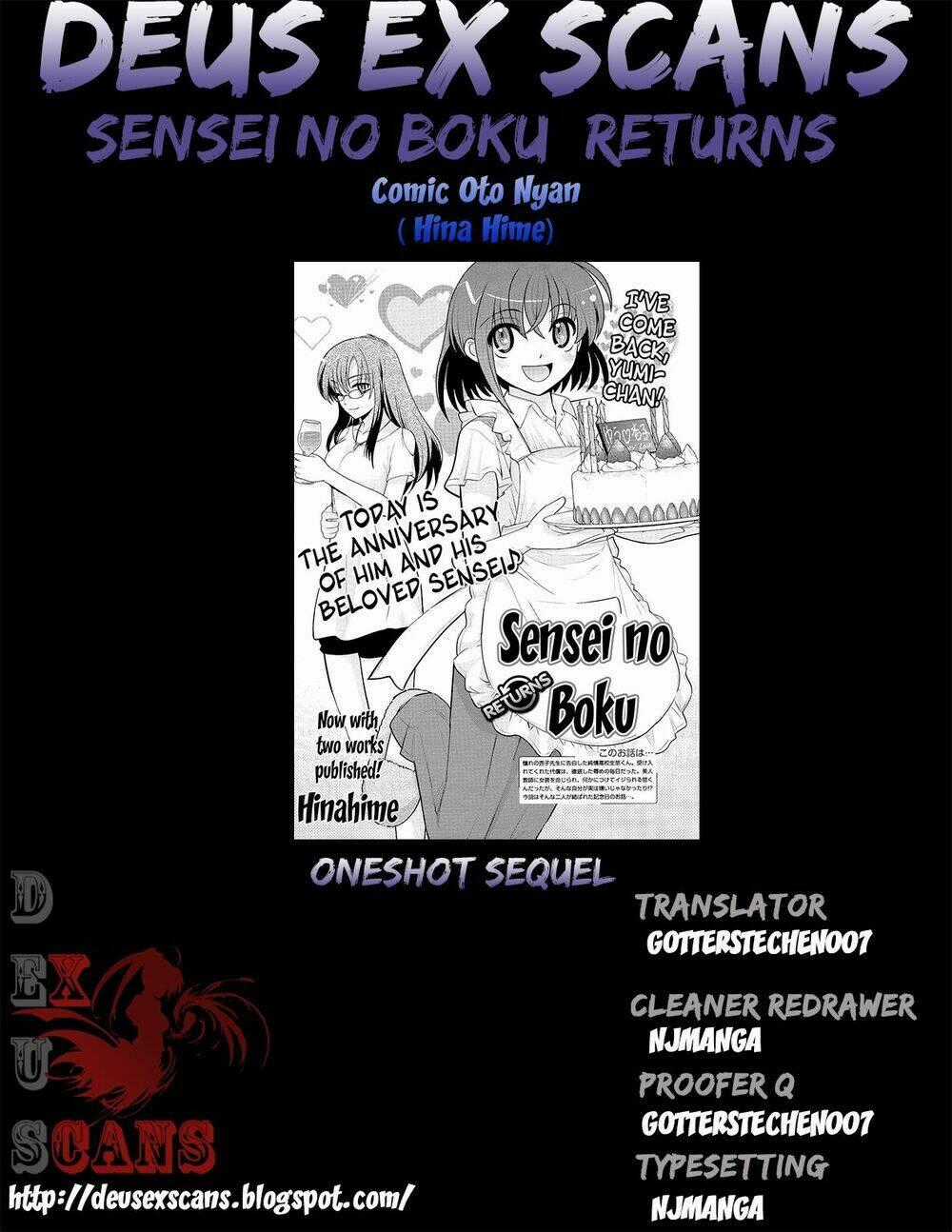 Sensei no Boku - Chapter 3 - Trang 13