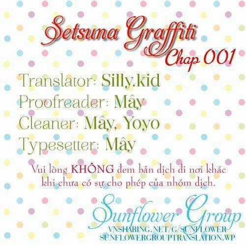 Setsuna Graffiti - Chapter 1 - Trang 1