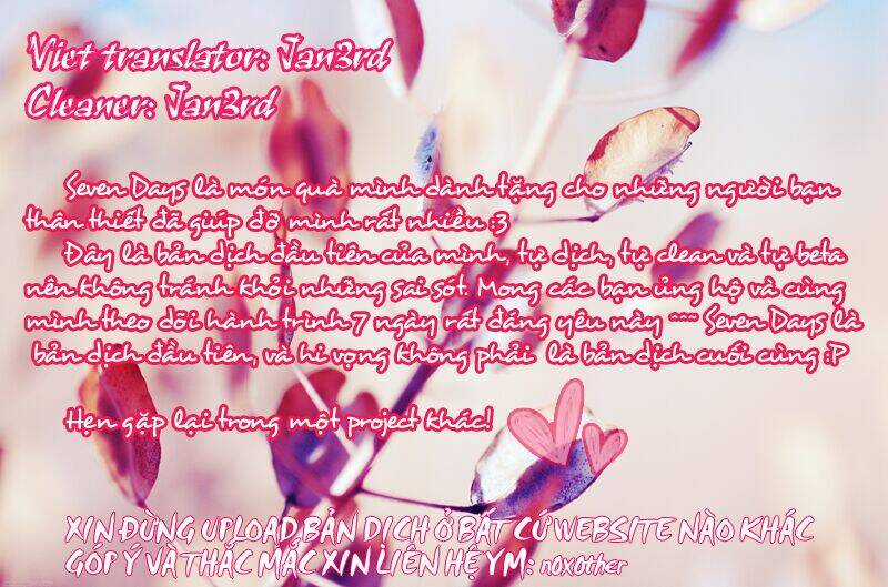 Seven Days - Chapter 0.5 - Trang 9