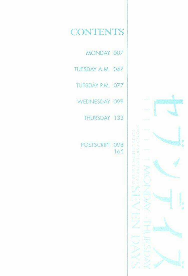 Seven Days - Chapter 1 - Trang 4