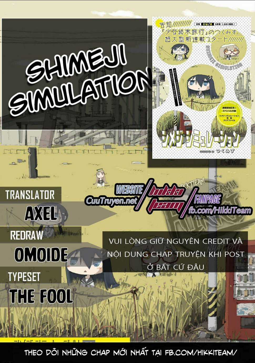 Shimeji Simulation - Chapter 8 - Trang 1