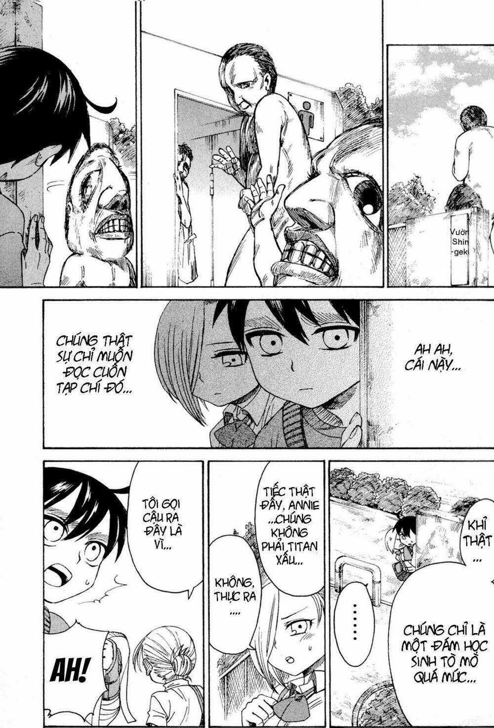 Shingeki! Kyojin Chuugakkou - Chapter 13 - Trang 14