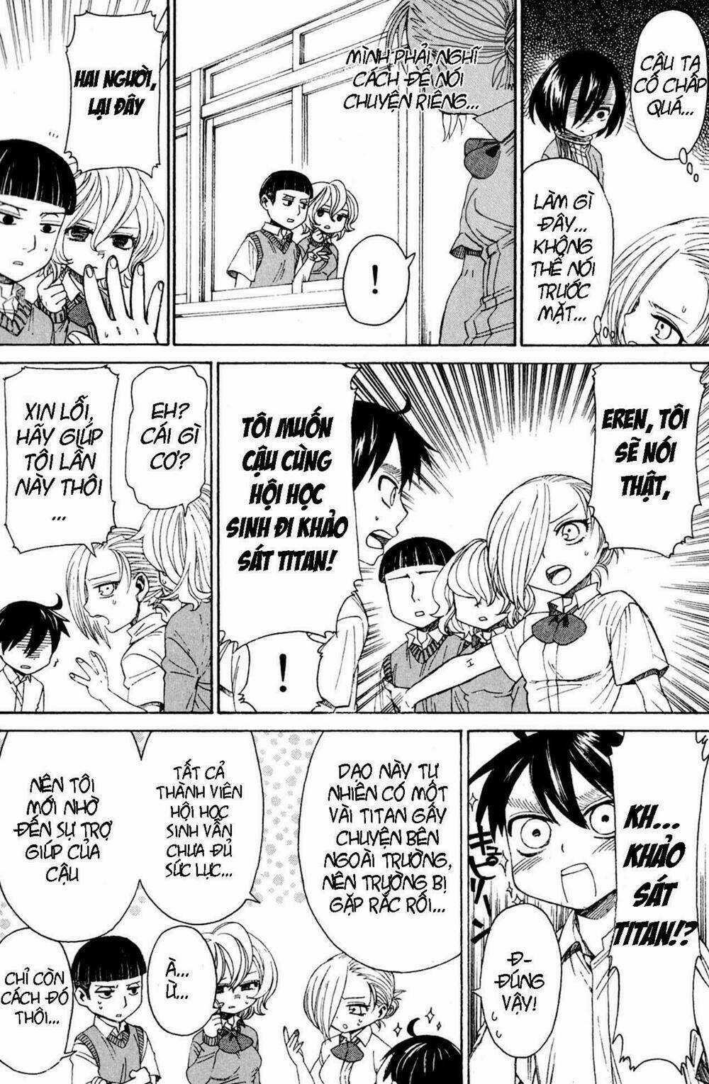 Shingeki! Kyojin Chuugakkou - Chapter 13 - Trang 7