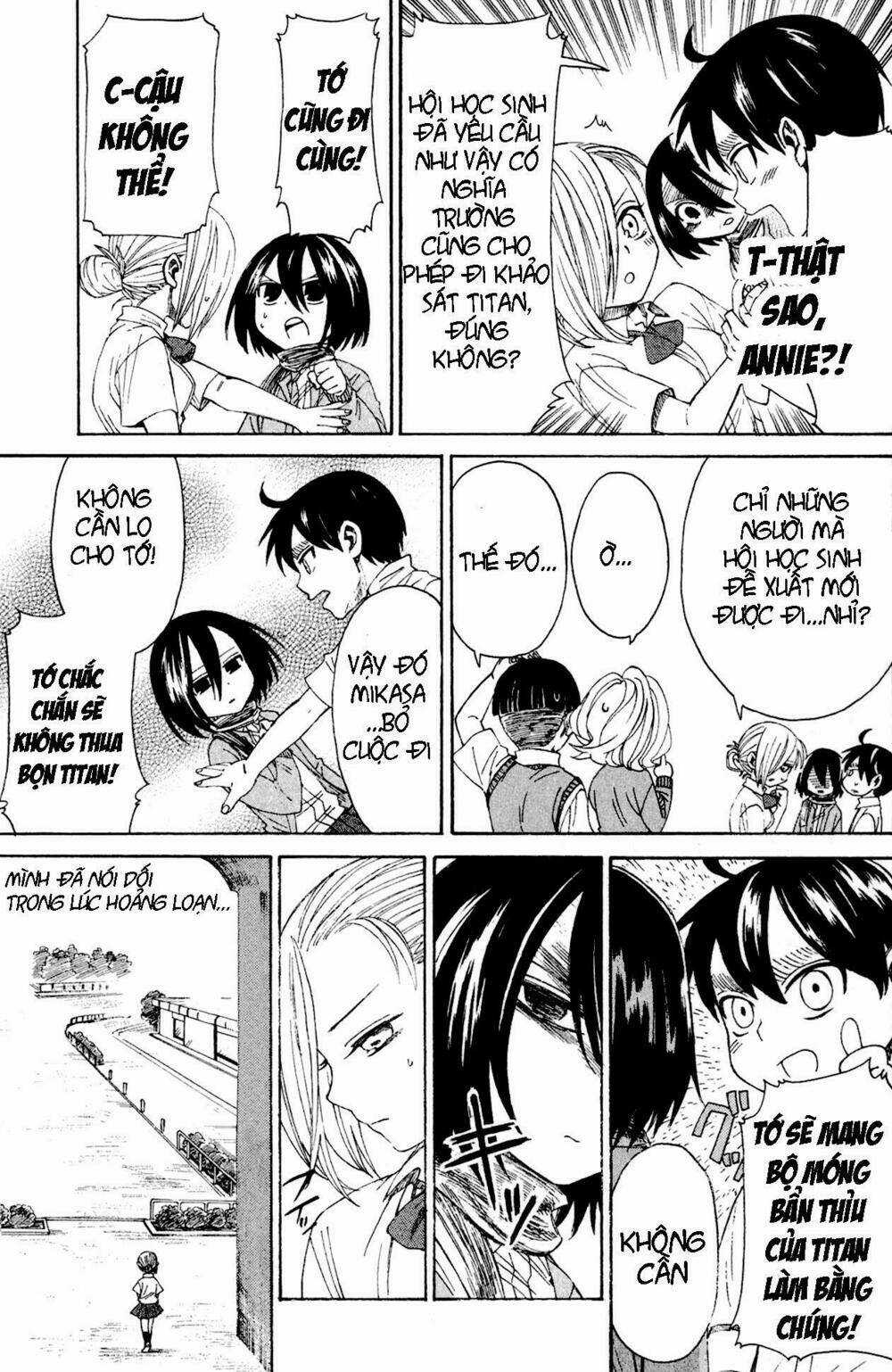 Shingeki! Kyojin Chuugakkou - Chapter 13 - Trang 8