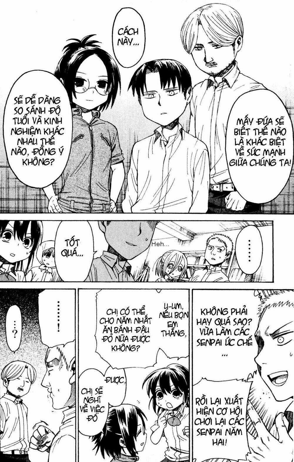 Shingeki! Kyojin Chuugakkou - Chapter 14 - Trang 17