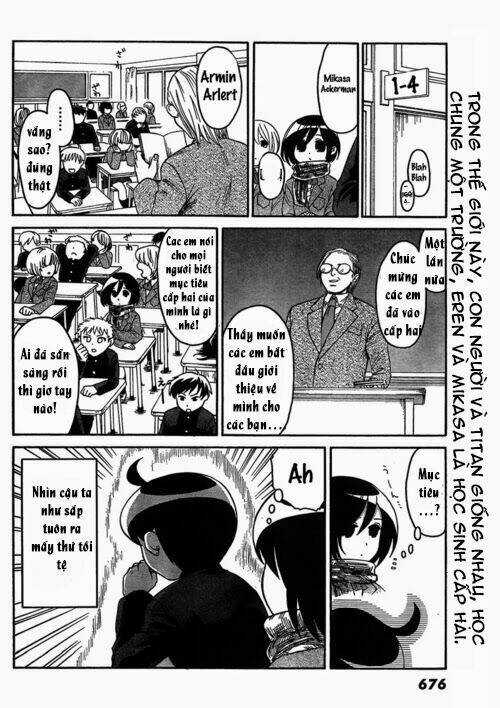 Shingeki! Kyojin Chuugakkou - Chapter 2 - Trang 3