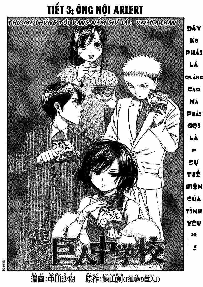 Shingeki! Kyojin Chuugakkou - Chapter 3 - Trang 2