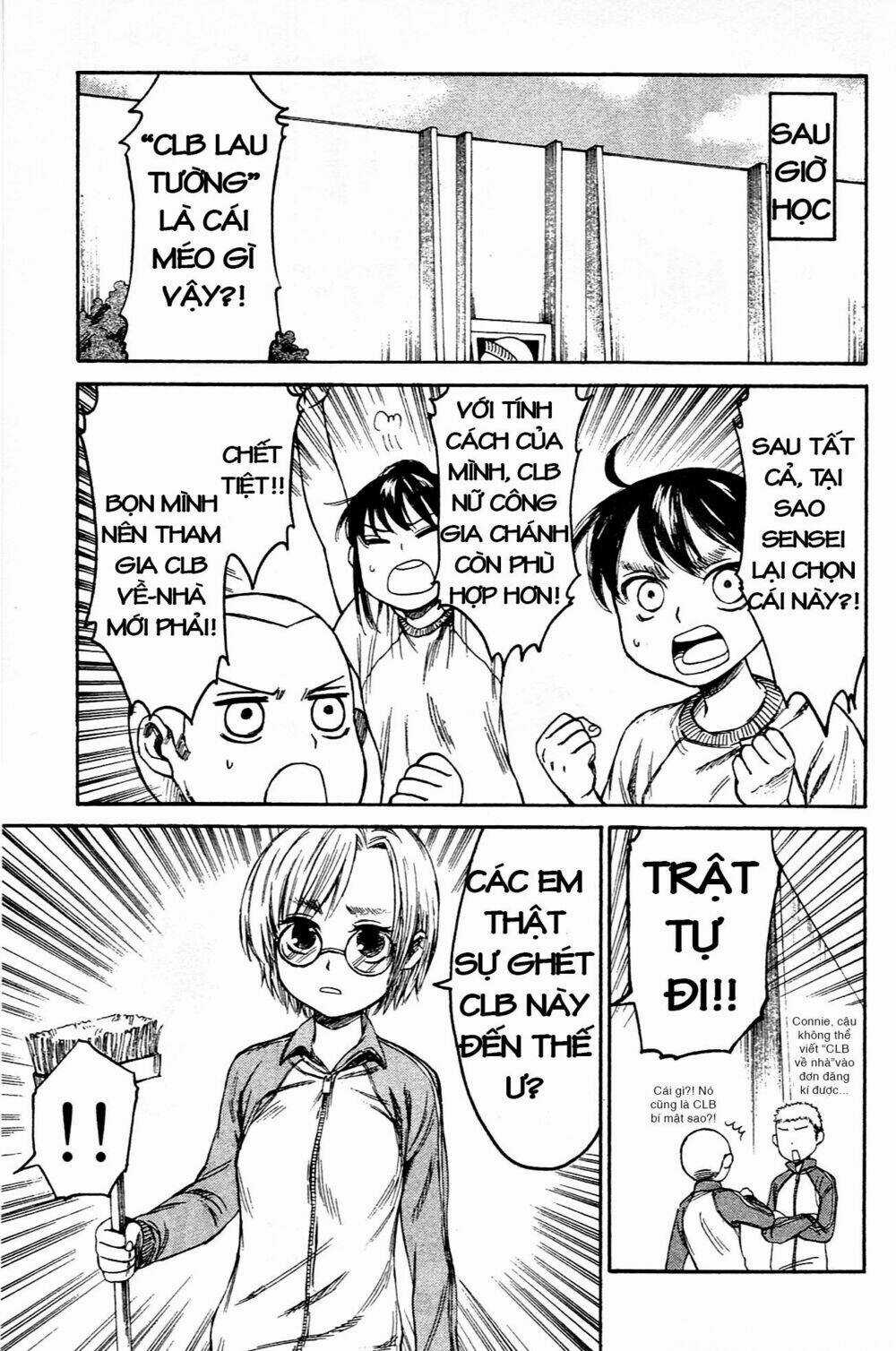 Shingeki! Kyojin Chuugakkou - Chapter 8 - Trang 4