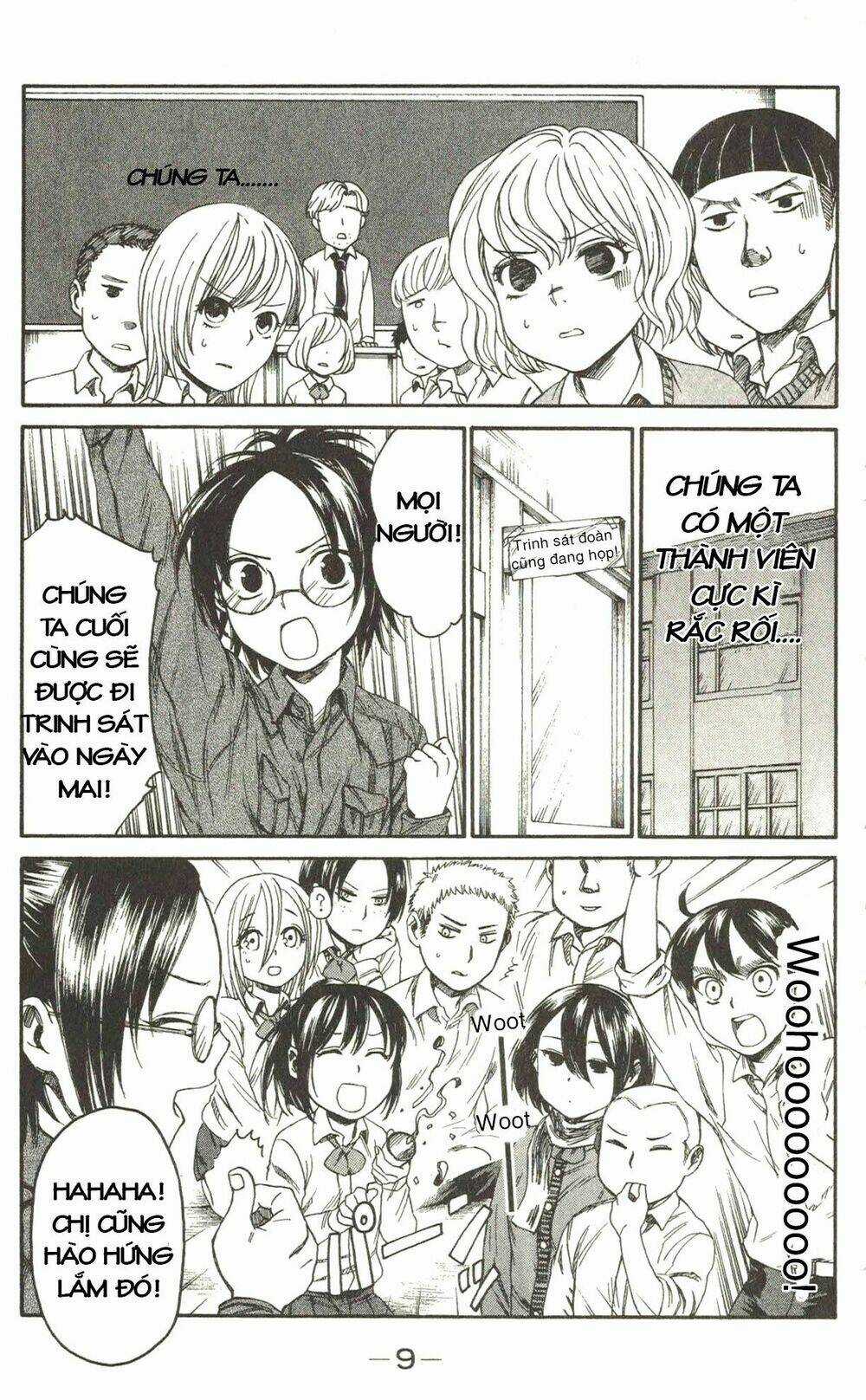 Shingeki! Kyojin Chuugakkou - Chapter 9 - Trang 12