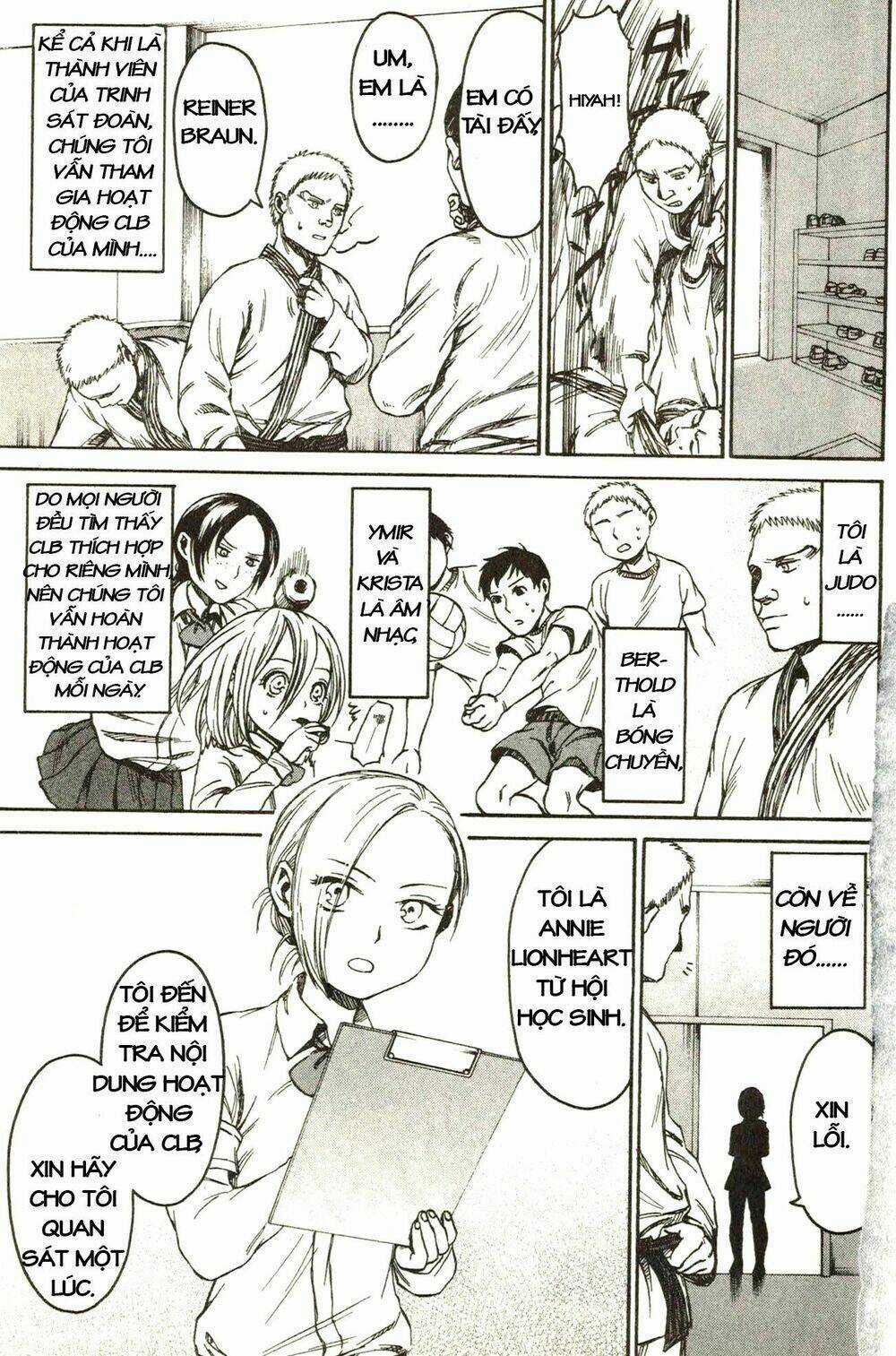 Shingeki! Kyojin Chuugakkou - Chapter 9 - Trang 6