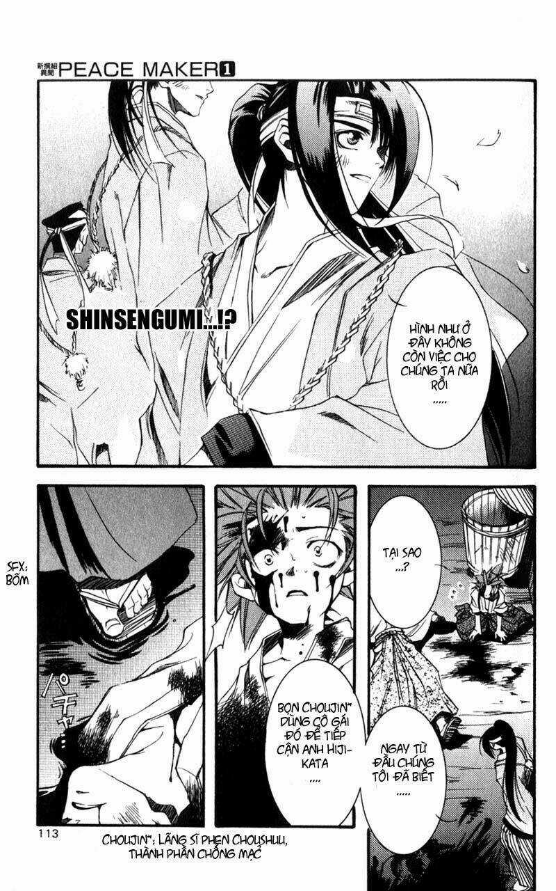 Shinsengumi Imon Peace Maker - Chapter 2 - Trang 18