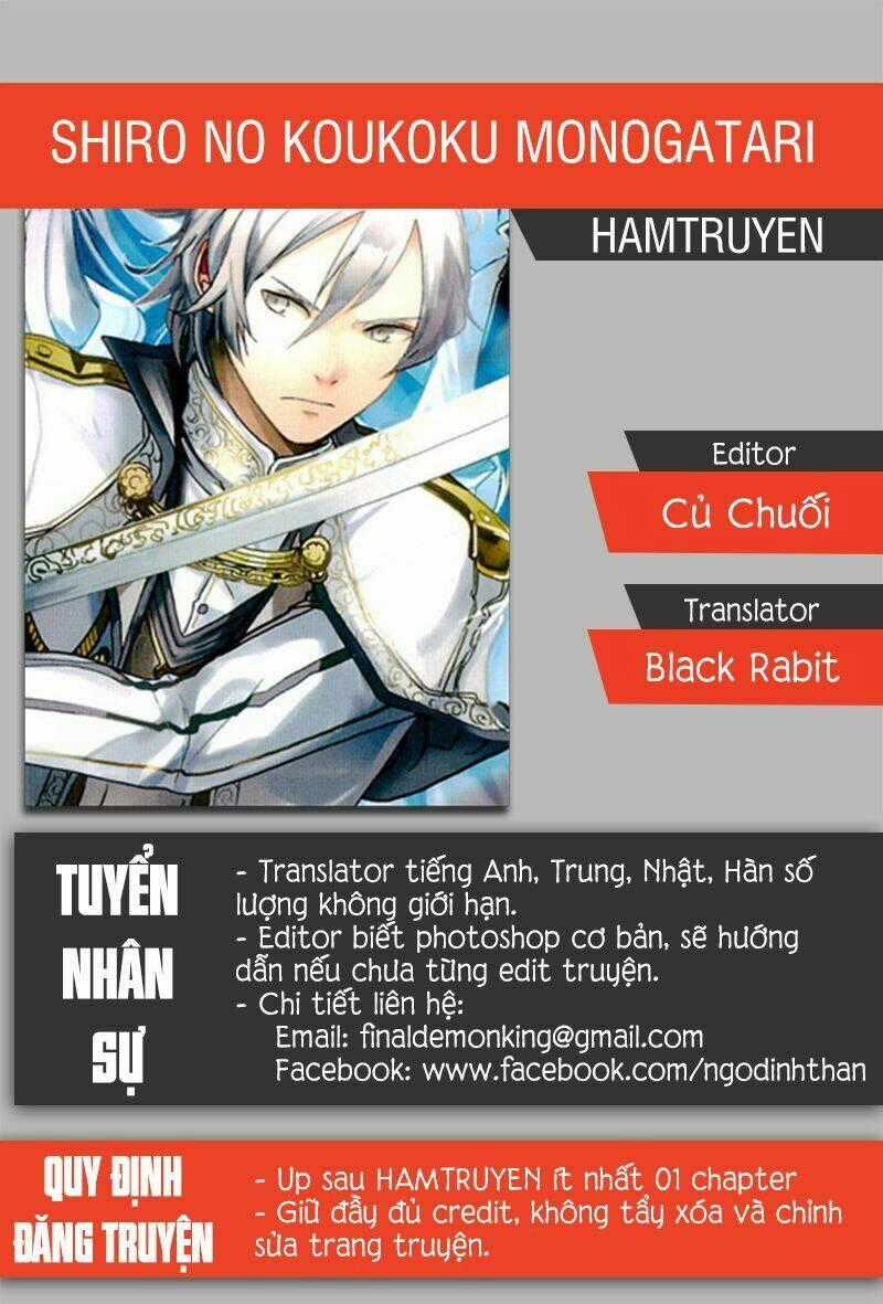 Shiro No Koukoku Monogatari - Chapter 33 - Trang 1