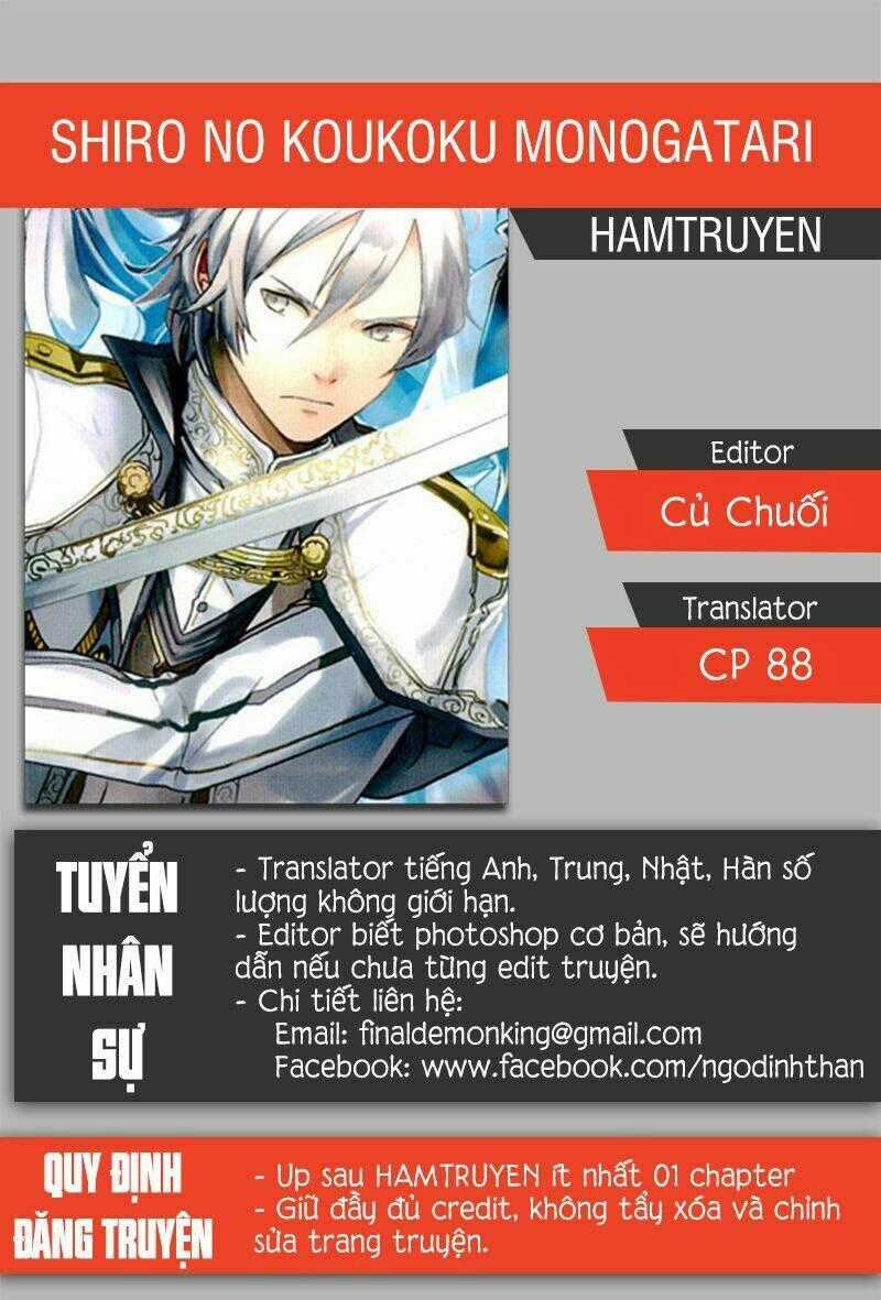 Shiro No Koukoku Monogatari - Chapter 39 - Trang 1